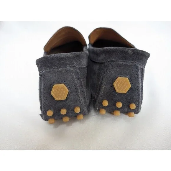 Johnston Murphy Men’s Blue Suede Penny Driving Loafers Shoes Sz 11 Brazil - Picture 5 of 10